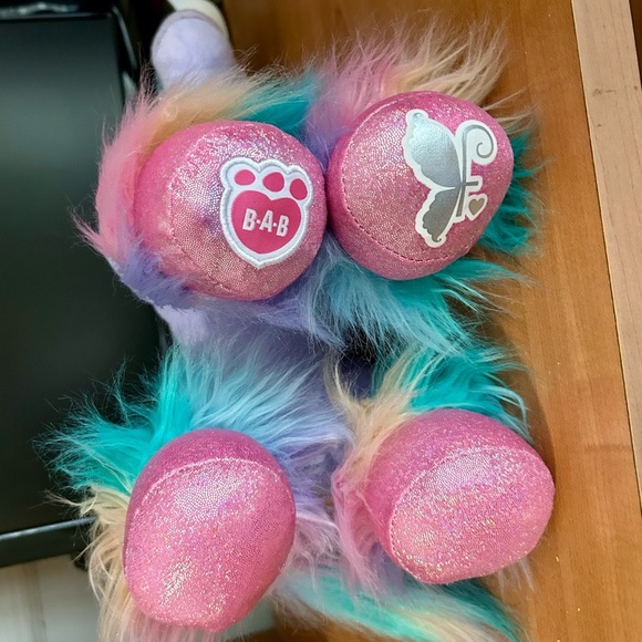 Build a bear Enchanted unicorn fairy friend colorful horse plush toy 15” sounds - Picture 4 of 4